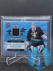 2006-07 Fleer Ultra Uniformity Jean-Sebastien Giguere #U-JG